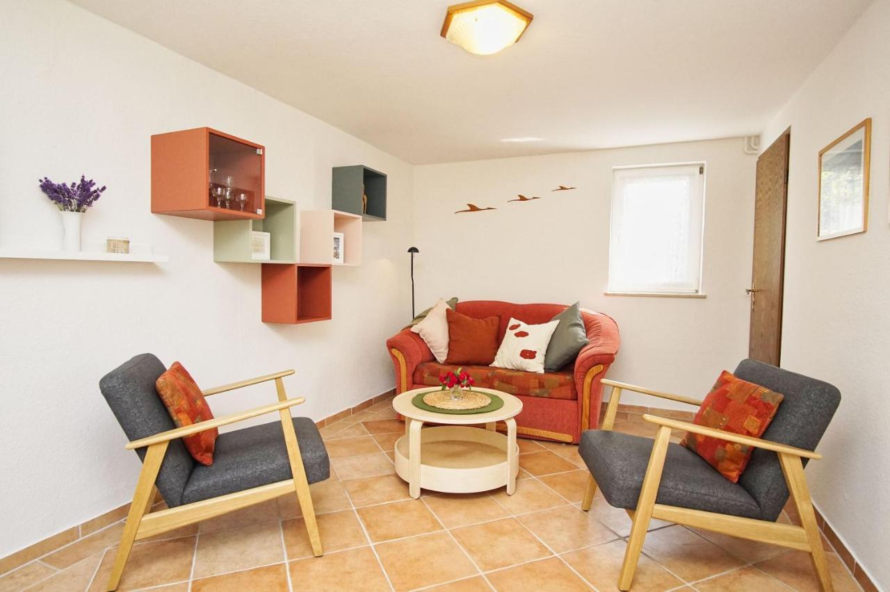 Zentral Aber Ruhig, Terrasse Mit Viel Gruen - Strandnahes Ferienhaus Luki Goehren  Exterior foto